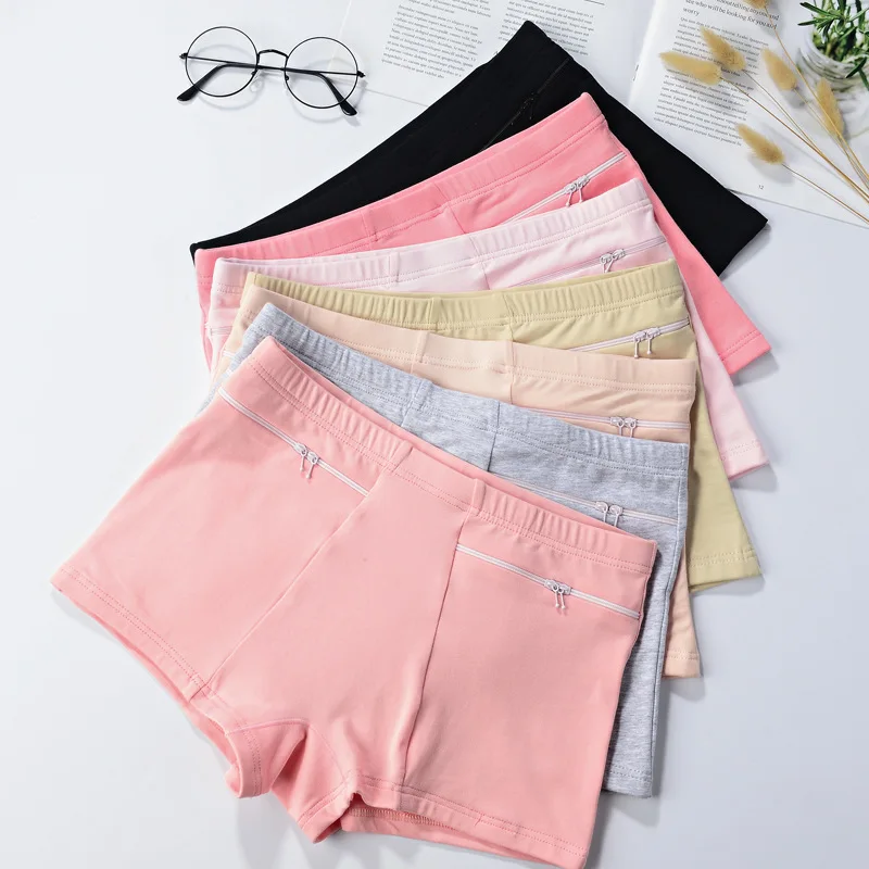 Boxer Brief Pack Cotton - Summer skirt shorts with pockets women's