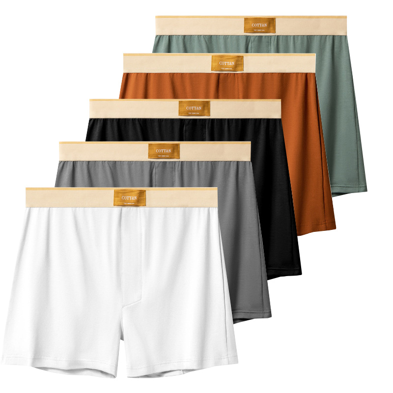 Boxer Brief Pack Cotton - 4pcs Male Arrow Pants Men Cotton