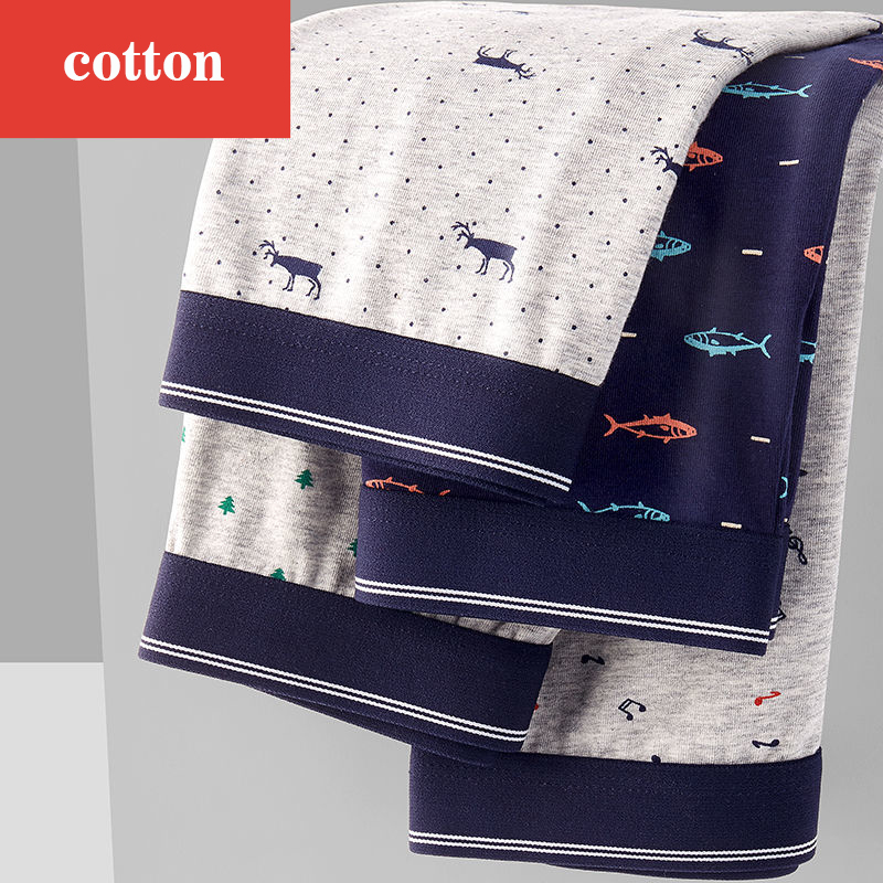 4Pcs/Lot Boxer Shorts Men Unde - Boxer Brief Pack Cotton ulasan dan harga